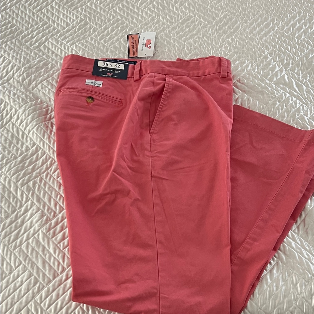 Vineyard Vines Men's Coral Chinos